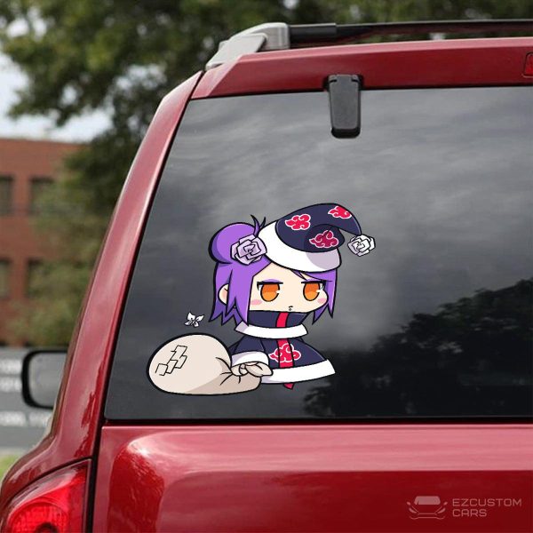 akatsuki car sticker konan christmas dalwd