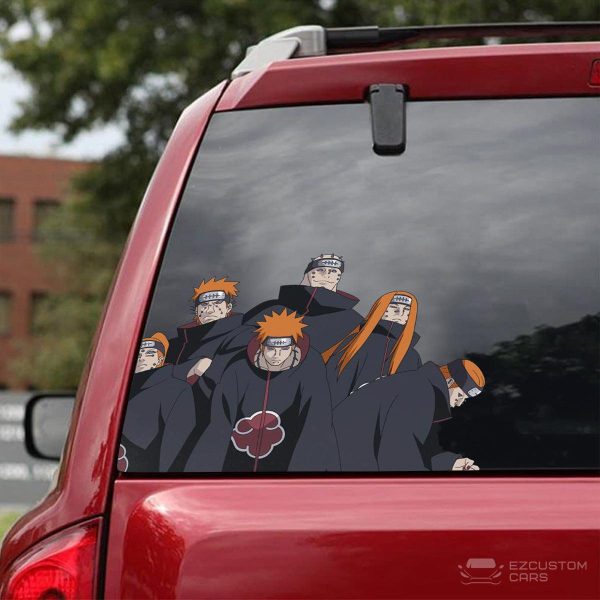 akatsuki car sticker the six paths of pain ohqap