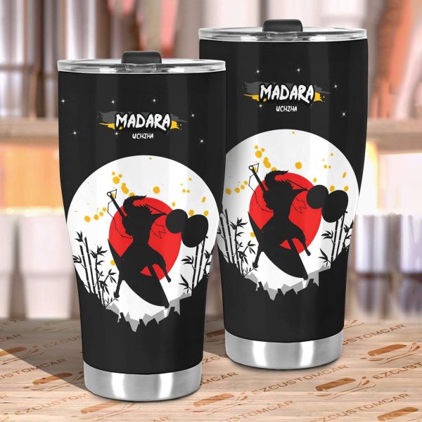 akatsuki car tumblers cup madara uchiha japanese style ecqt0