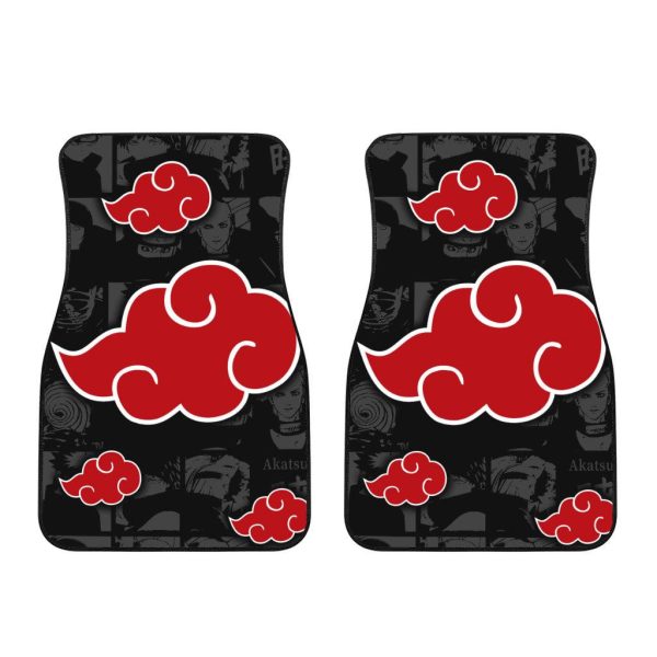 akatsuki cloud car floor mats naruto car accessories 9ebom
