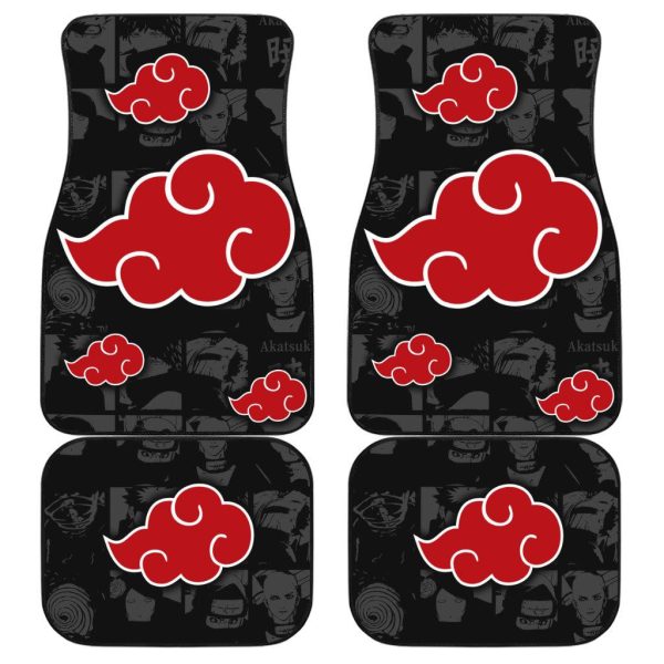 Akatsuki Club Car Floor Mats Naruto Car Accessories Car Accessories