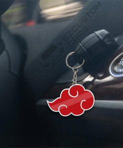 akatsuki cloud keychains custom naruto anime car accessories ybsbl