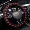 Akatsuki Cloud Pattern Steering Wheel Cover
