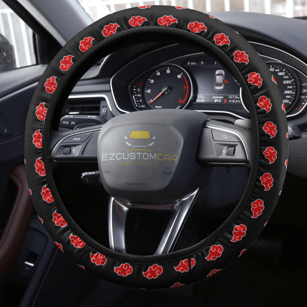 akatsuki cloud pattern steering wheel cover svx4c