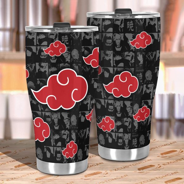 akatsuki cloud tumbler naruto car accessories anime coffee mug haxcz