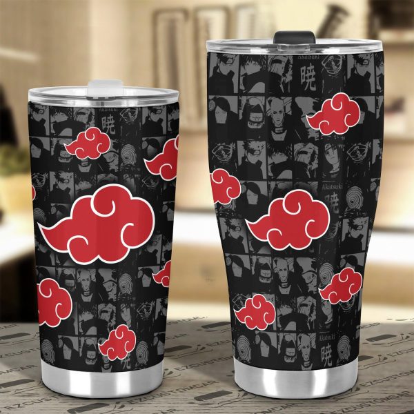 akatsuki cloud tumbler naruto car accessories anime coffee mug rwl5c