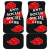 Akatsuki Club Car Floor Mats Naruto Car Accessories Car Accessories