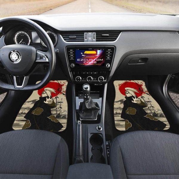 akatsuki deidara car floor mats anime car accessories saaw0