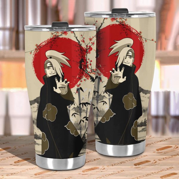 akatsuki deidara car tumblers cup anime car accessories kre0n