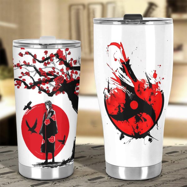 akatsuki itachi tumbler naruto car accessories anime coffee mug zicnr