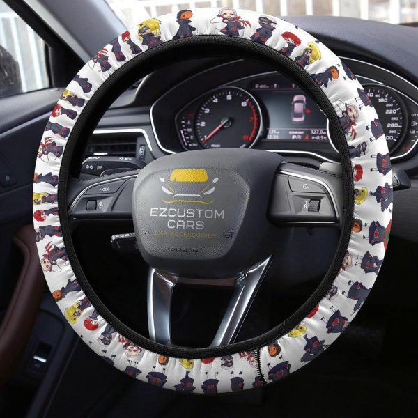 Akatsuki Member Anime Steering Wheel Cover