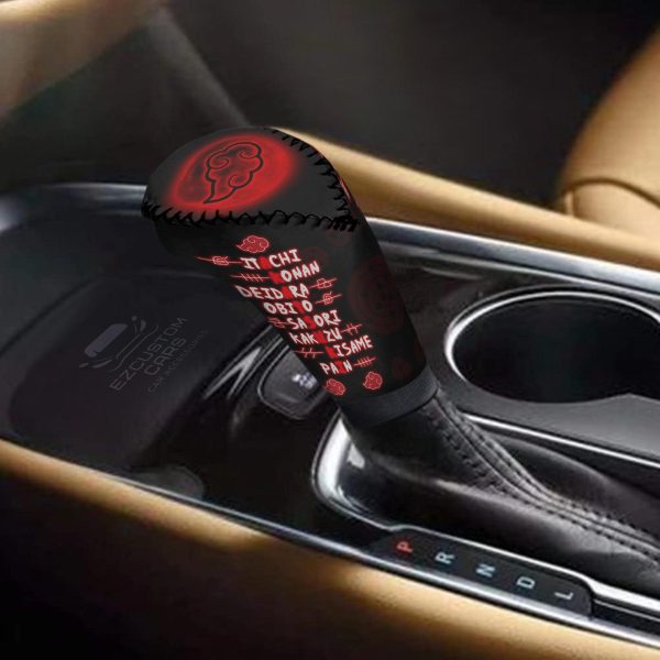 akatsuki members shift knobs car covers set custom naruto shippuden anime car accessories a2o1q