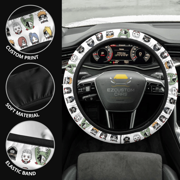 akatsuki naruto anime steering wheel cover naruto anime car accessories cwgbz