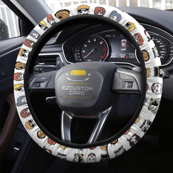 akatsuki naruto anime steering wheel cover naruto anime car accessories flaev