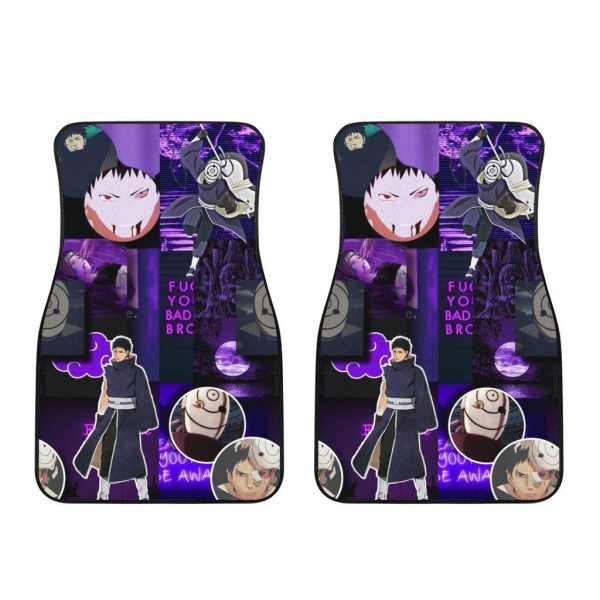 akatsuki obito car floor mats naruto car accessories anime decoration kp2f8
