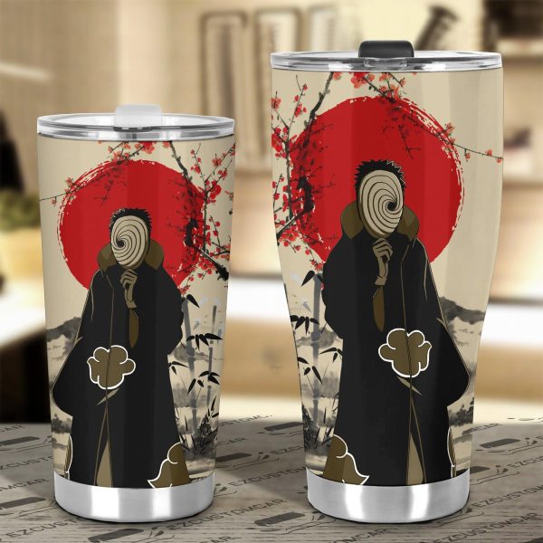 akatsuki obito uchiha car tumblers cup anime car accessories vv9mv