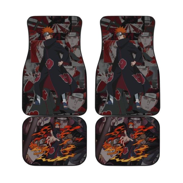Akatsuki Pain Car Floor Mats Naruto Decoration Akatsuki Pain Car Floor Mats Naruto Decoration