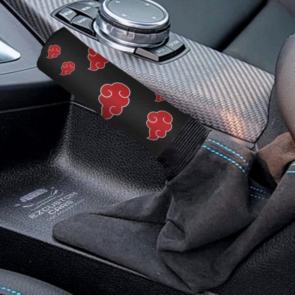 akatsuki pattern shift knobs car covers set custom naruto anime car accessories 40chl
