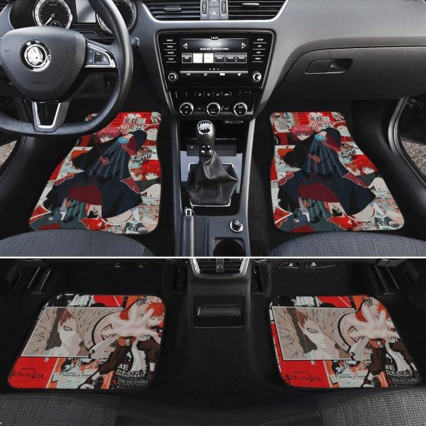 akatsuki sasori car floor mats naruto car accessories anime decoration m5nyu
