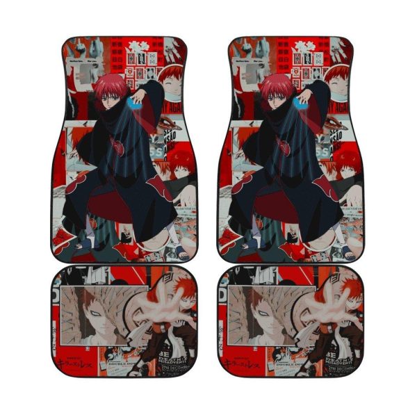 Akatsuki Anime Car Floor Mats Car AccessoriesSasori Akatsuki