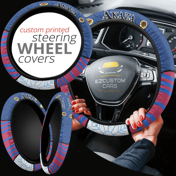 akaza anime steering wheel cover custom anime demon slayer car accessories 2el6g