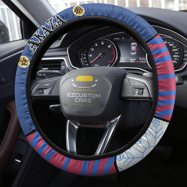 akaza anime steering wheel cover custom anime demon slayer car accessories sd8v1