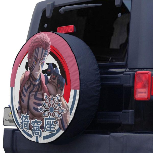 akaza spare tire cover custom demon slayer anime car accessories pamww