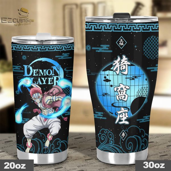 akaza travel mug ideal tumbler for your demon slayer collections ez6gx