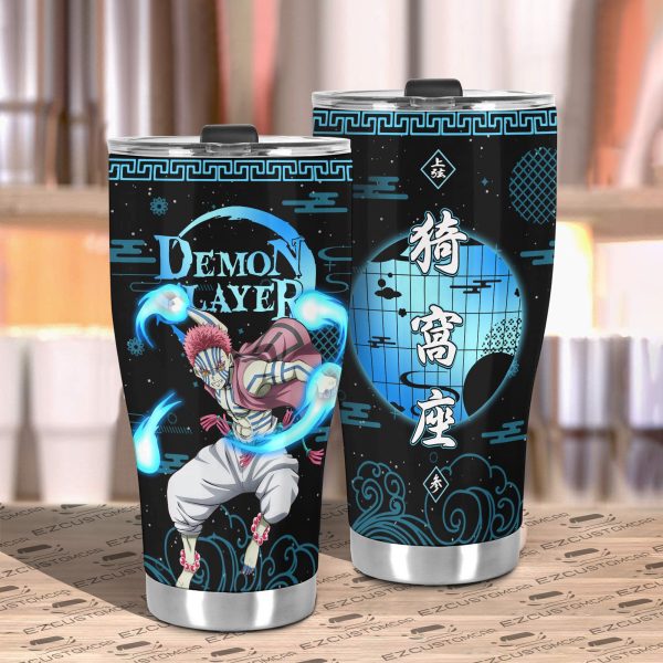 akaza travel mug ideal tumbler for your demon slayer collections y9zit