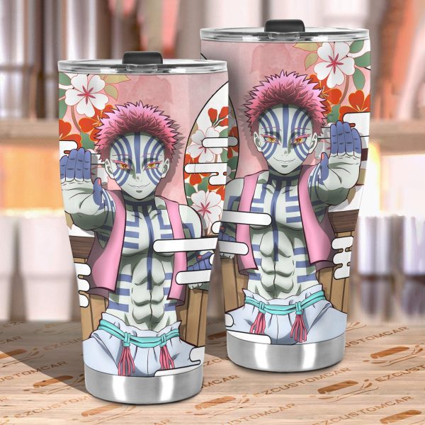 akaza tumbler cup custom demon slayers anime car accessories cspln