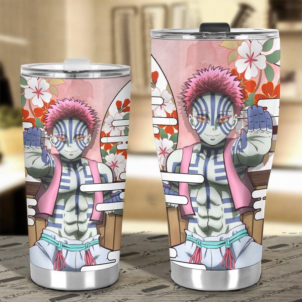 akaza tumbler cup custom demon slayers anime car accessories xh0x5