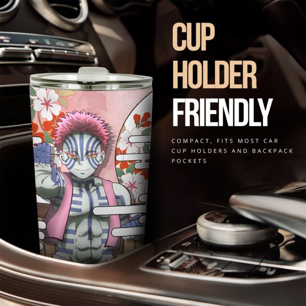 akaza tumbler cup custom demon slayers anime car accessories yg587
