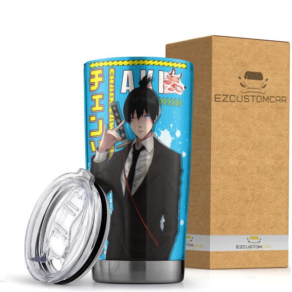 Aki Hayakawa Travel Mug – Gift Idea for Chainsaw Man fans