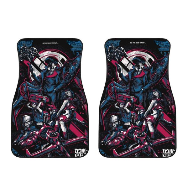 all characters cowboy bebop car floor mats custom anime cowboy bebop car accessories opbca