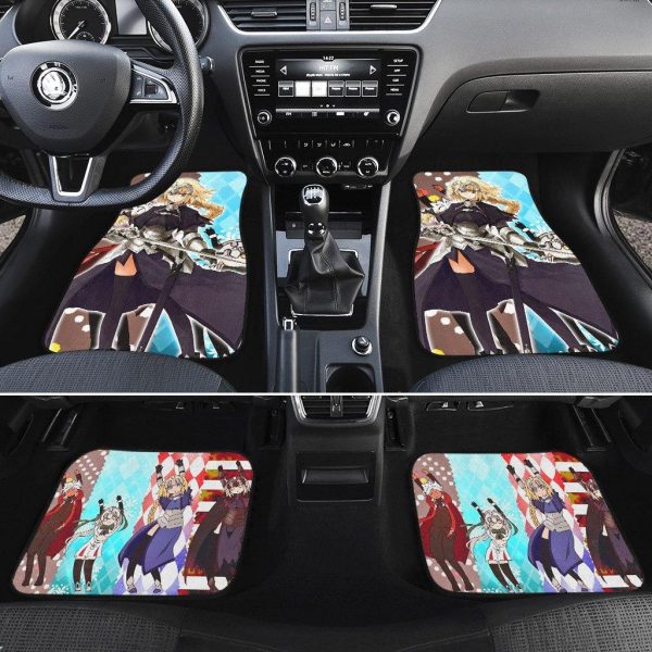 all emiya shirou versions car floor mats fatestay night anime car accessories fip3k