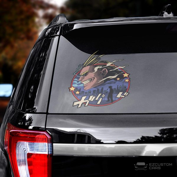all might car sticker custom my hero academia car accessories ub9i2