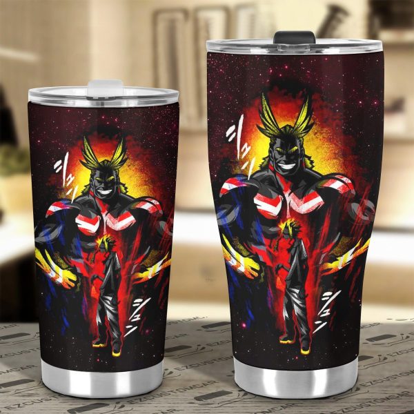 all might car tumbler cup cutsom my hero academia anime car accessories csuf0