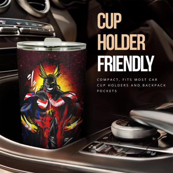all might car tumbler cup cutsom my hero academia anime car accessories l6djd