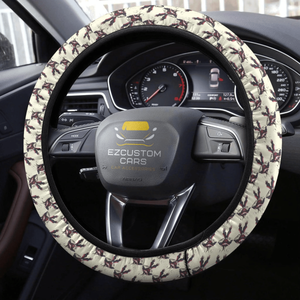 All Might My Hero Academia Anime Steering Wheel Cover Anime Car Accessories