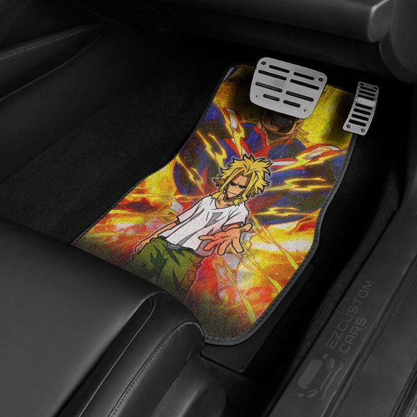 all might my hero academia car floor mats custom anime car accessories bwwrw