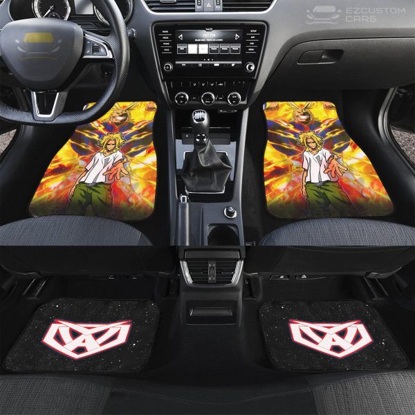 all might my hero academia car floor mats custom anime car accessories n7psp