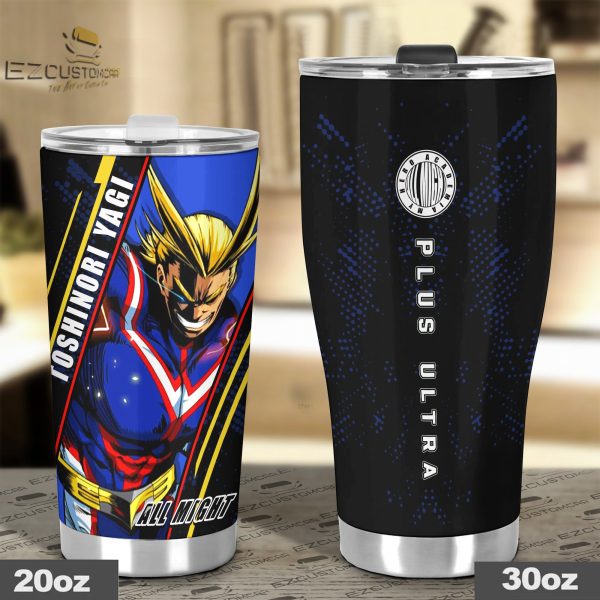 all might travel mug gift idea for my hero academia fans 6iwxu