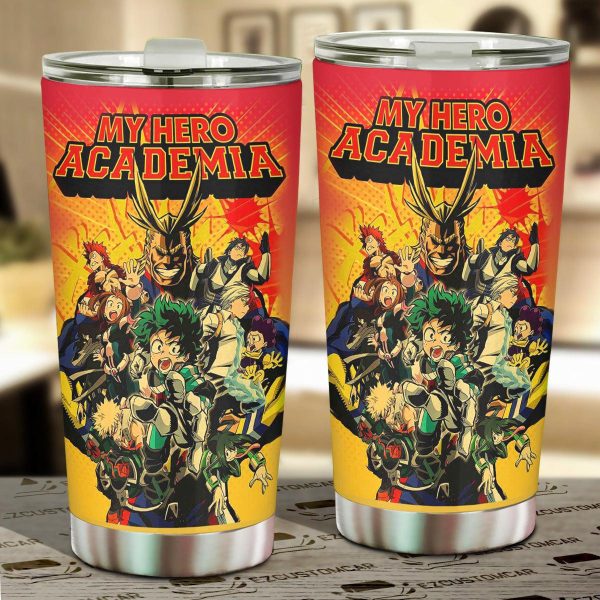 All Might Car Tumbler Cup Cutsom My Hero Academia Anime Car Accessories