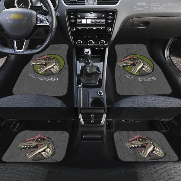 Allosaurus Car Accessories Custom Dinosaur Car Floor Mats