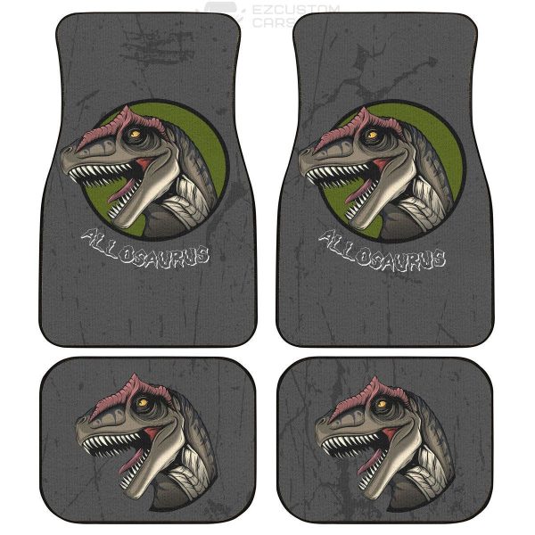 allosaurus car accessories custom dinosaur car floor mats unte8