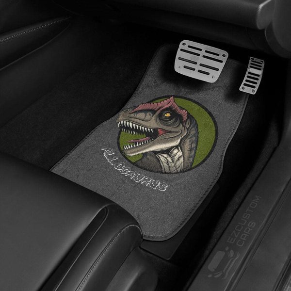 allosaurus car accessories custom dinosaur car floor mats wxw7b