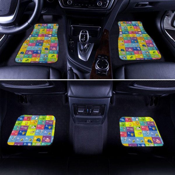 alphabet car floor mats c8com