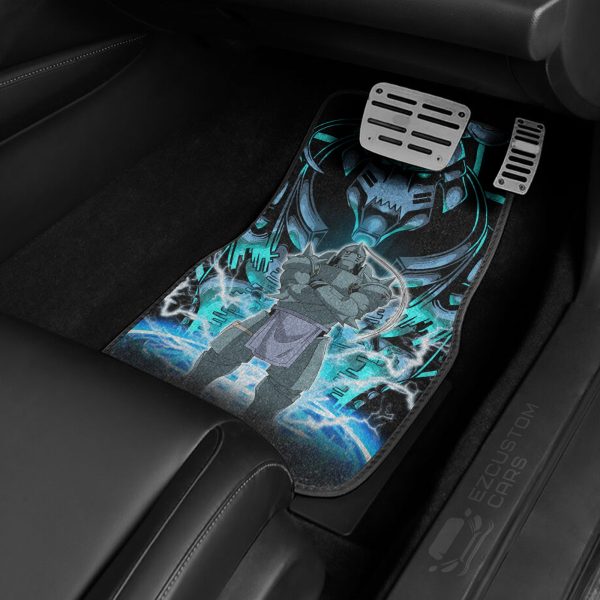 alphonse elric car floor mats custom fullmetal alchemist anime car accessories it6lg