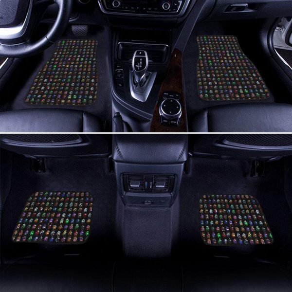 among us pattern car floor mats csl3z