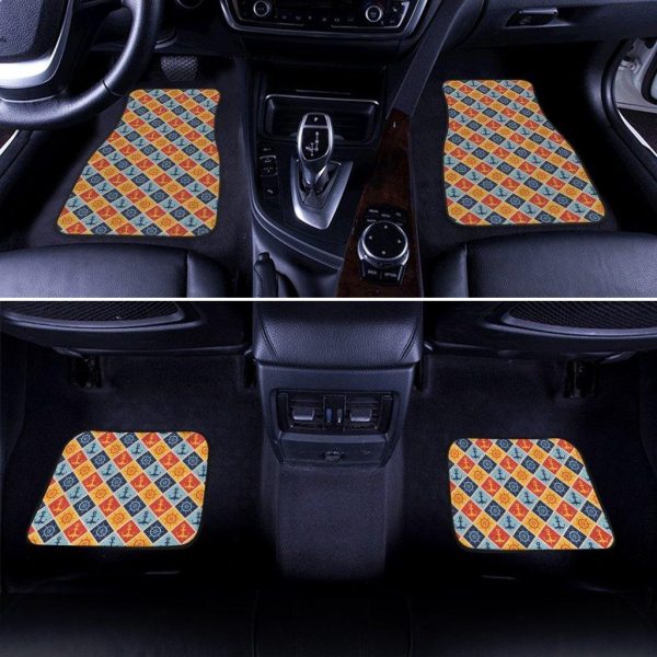 anchor pattern car floor mats fywo4